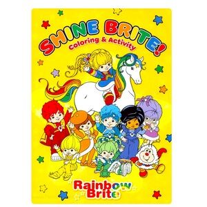 Rainbow Brite Coloring Book NWT